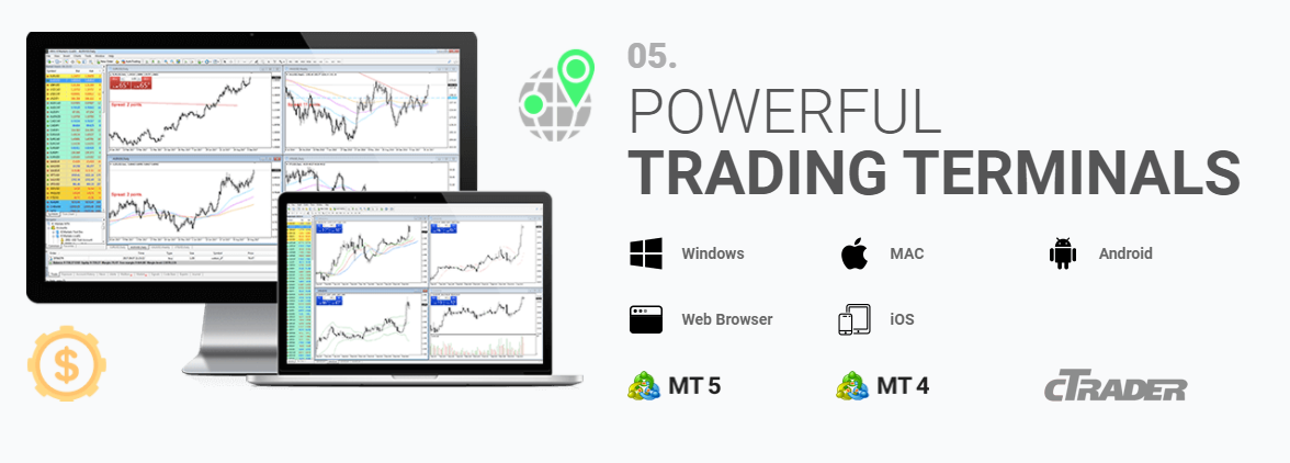 IC Markets offers Metatrader Platforms