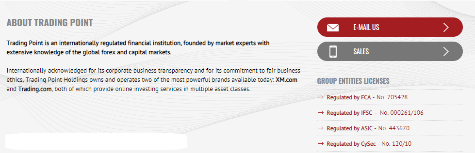 Trading Point Regulations